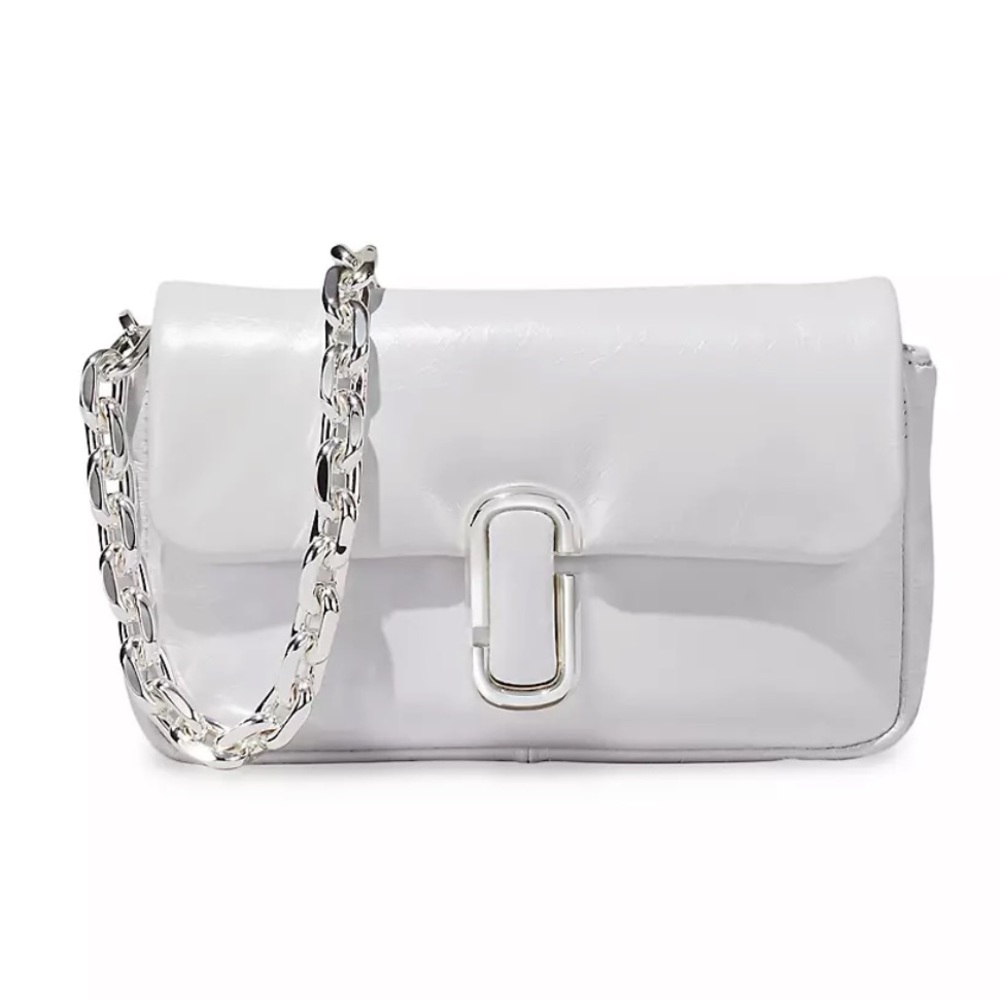 Marc Jacobs The Mini J Marc Leather Pillow Bag